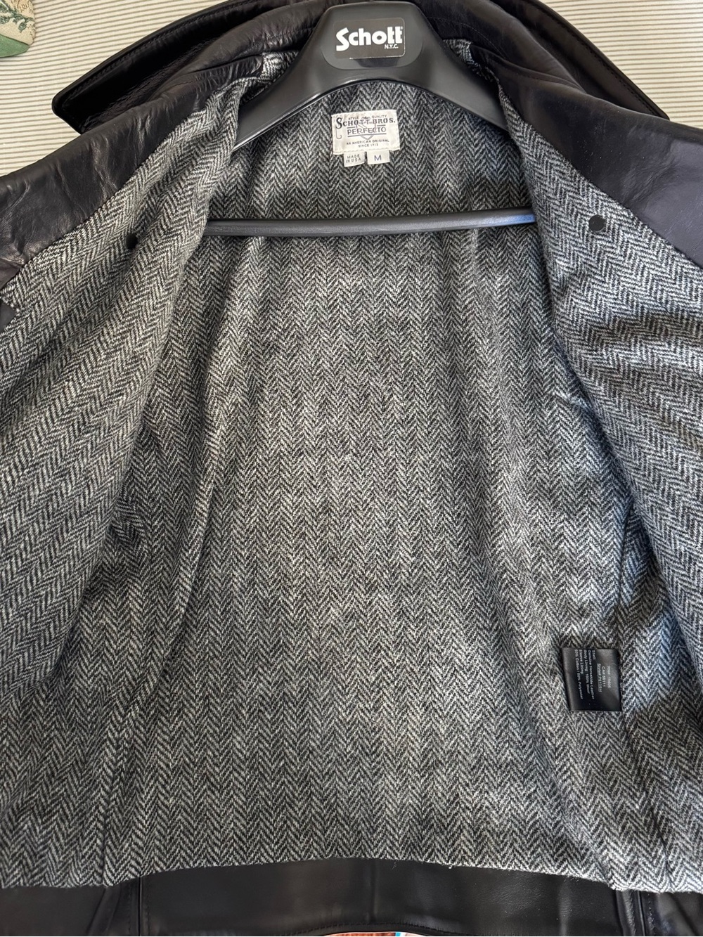 !!ULTRA RARE Schott Perfecto P613SH Founder Irving Schott Model Only 50 Made!! - Picture 10 of 16